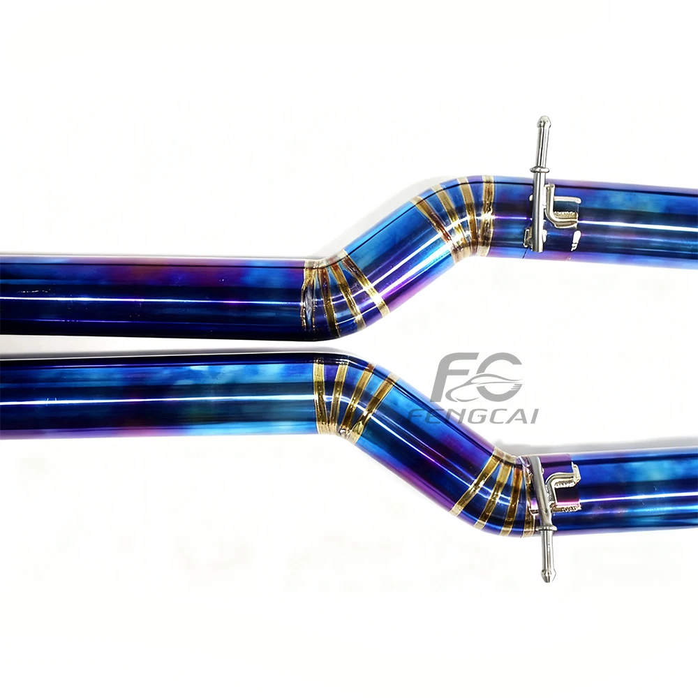 Escape cat-back de titanio para Mercedes-AMG C 63 C205 4.0T - imagen 4