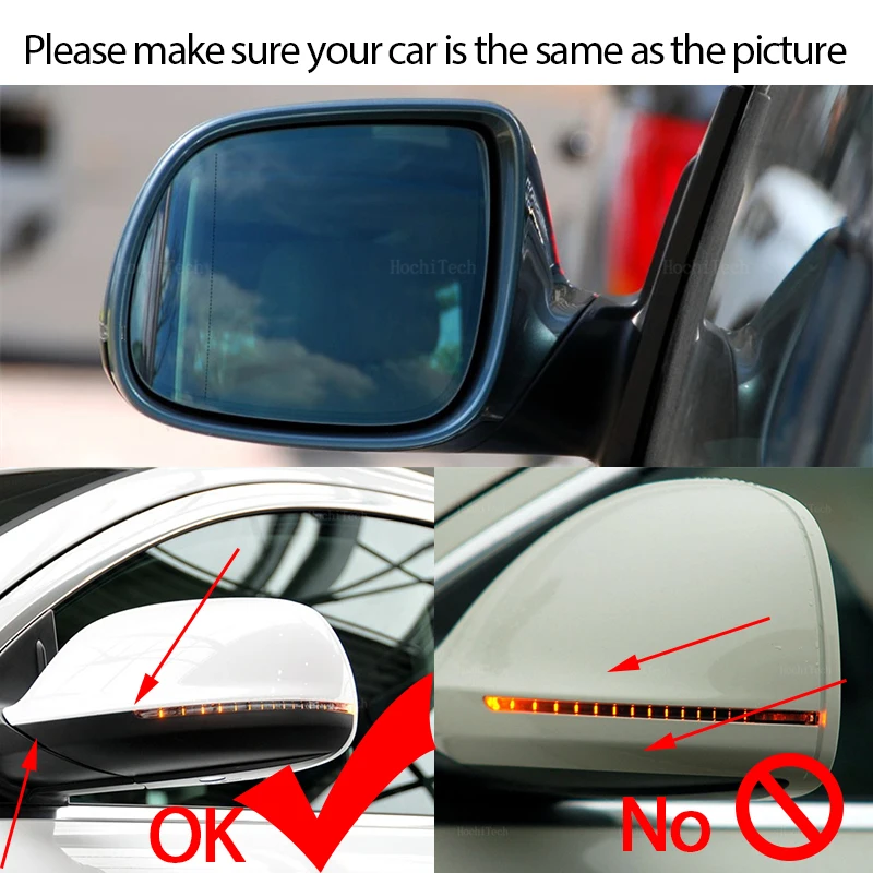 Intermitente LED secuencial retrovisor Audi Q5 Q7 SQ5 SQ7 - imagen 2