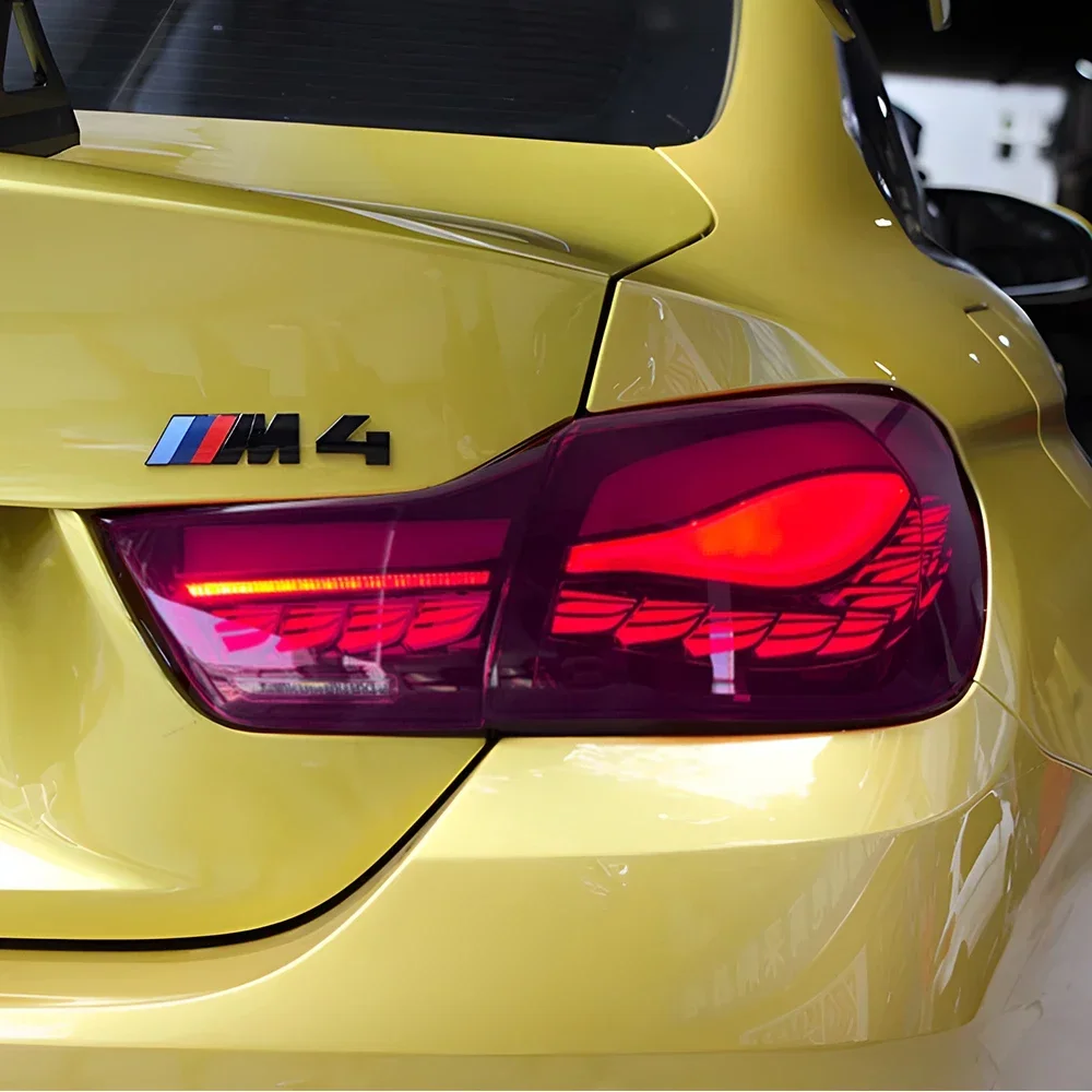 Pilotos traseros LED dinámicos BMW Serie 4 F32/F36, efecto escamas - imagen 4