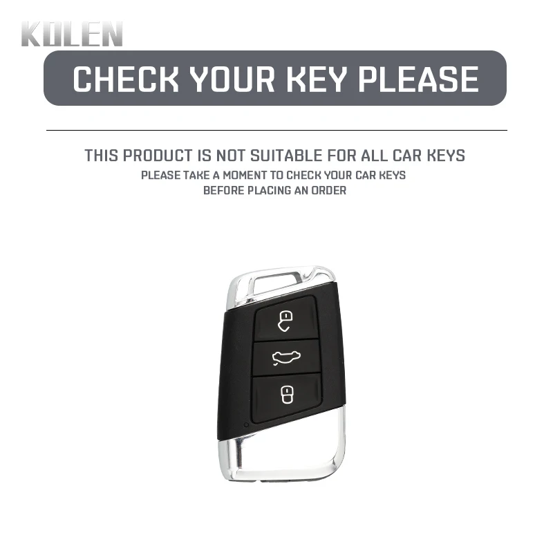 Funda TPU mando a distancia VW Passat B8 Skoda Superb A7 Kodiaq Seat - imagen 2
