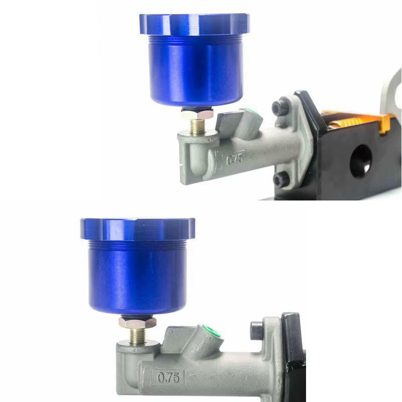 Depósito CNC negro para freno de mano hidráulico de drift - imagen 5