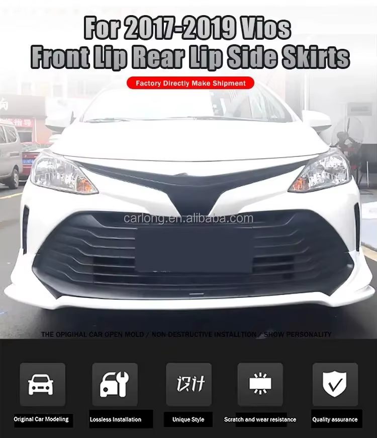 Kit de carrocería para Toyota Vios 2017-2019