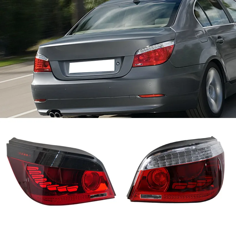 Para Bmw E60 2003-2010 520i 523i 530i luces traseras LED luces de dirección luces de freno luces de advertencia luces de marcha atrás luces de conducción