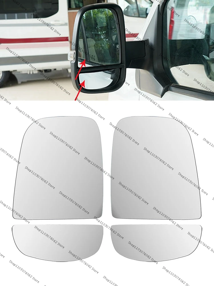 Lente espejo retrovisor puerta MAXUS V90 con cristal marcha atrás