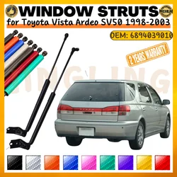 Amortiguadores de luneta trasera Toyota Vista Ardeo SV50 6894039010