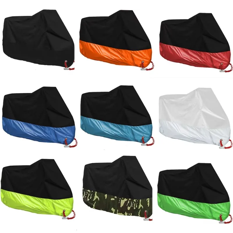 Cubierta impermeable moto con UV para scooter y bicicleta todo año