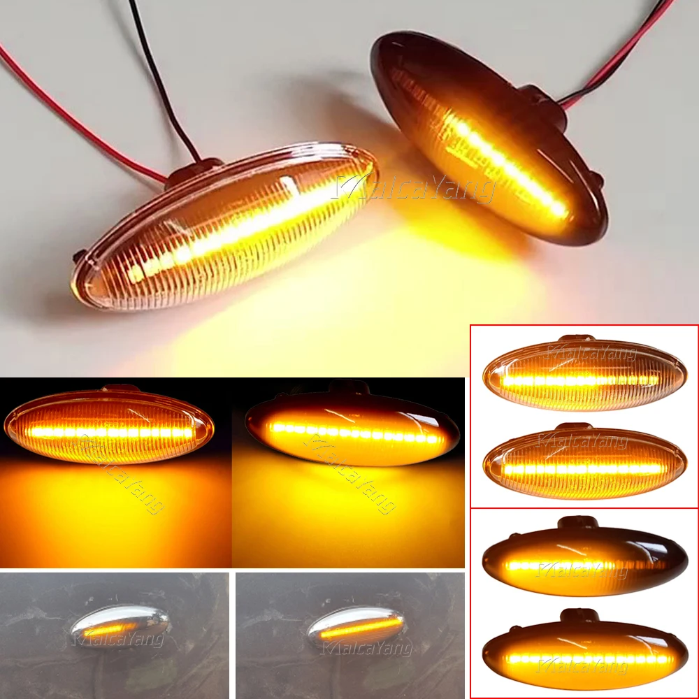 Lámpara LED de intermitente dinámica para Toyota Yaris y Corolla - imagen 5