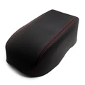 Black with red