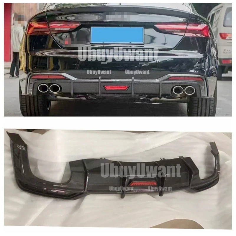 Alerón labio trasero de carbono con difusor – Audi A5/S5 S-Line B10 - imagen 3
