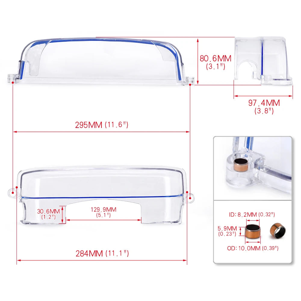 Correa de distribución de polea Turbo, cubierta transparente para 2JZ Toyota Supra Aristo JZZ31 JZA80 JZS147 JZX91 Lexus SC300 IS300, envío gratis - imagen 5