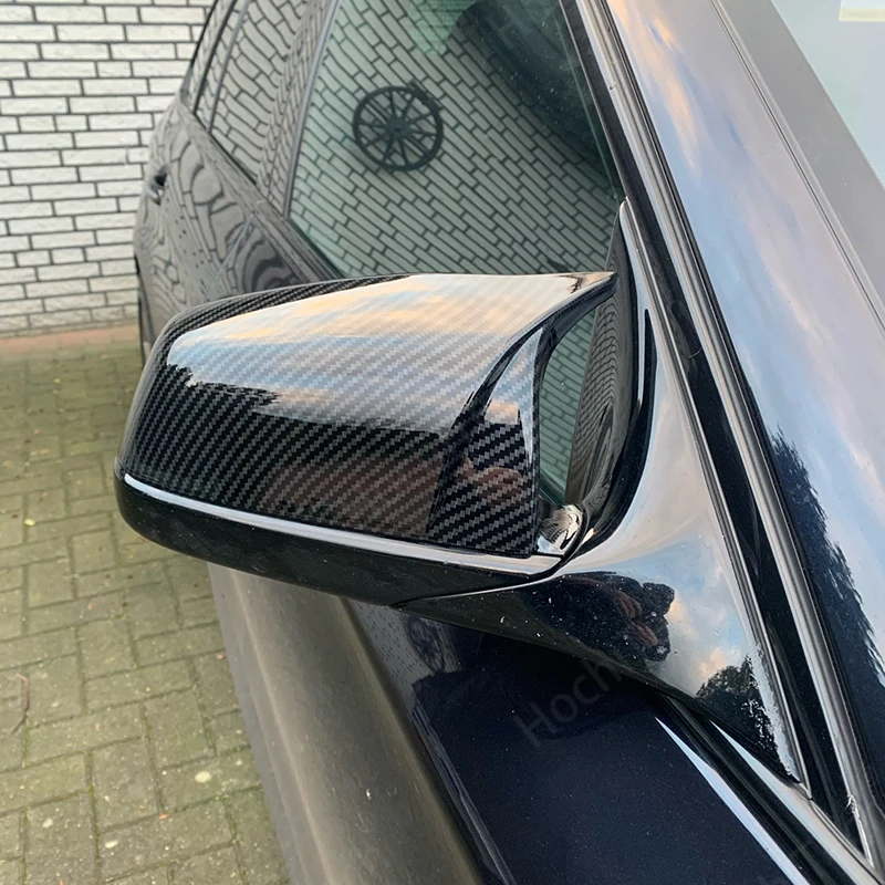 Tapas retrovisor BMW Serie 3, 5 y 7 look fibra de carbono - imagen 5