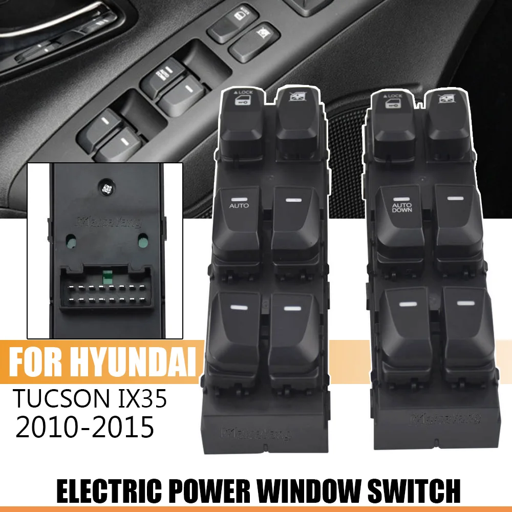 93571-2S000 interruptor de ventanilla conductor Hyundai IX35 2010-2015