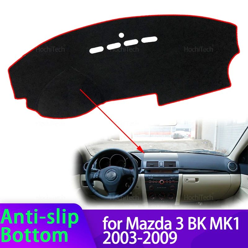 Alfombrilla de salpicadero para Mazda 3 BK 2003-2009