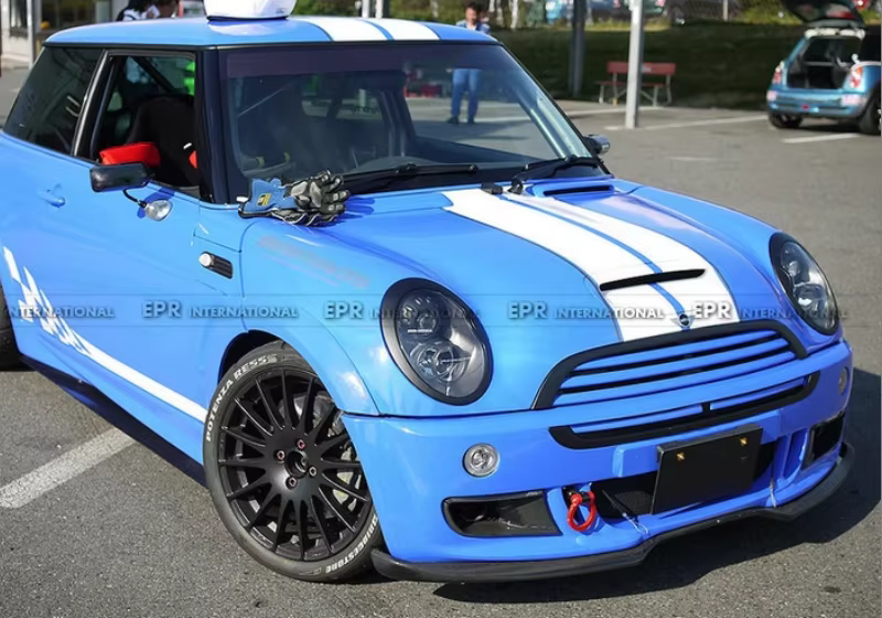 Detalle del divisor delantero para Mini Cooper