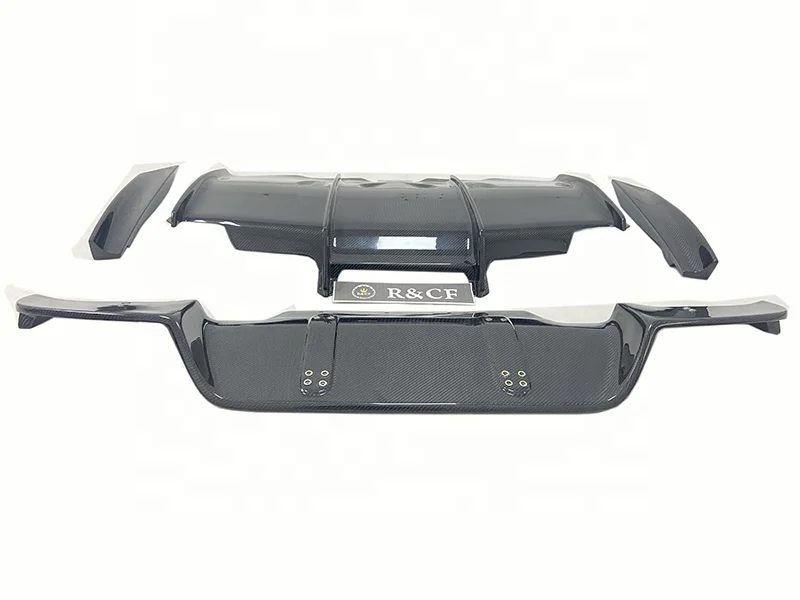 Difusor trasero de fibra de carbono para BMW M6 F06 F12 F13 - imagen 3