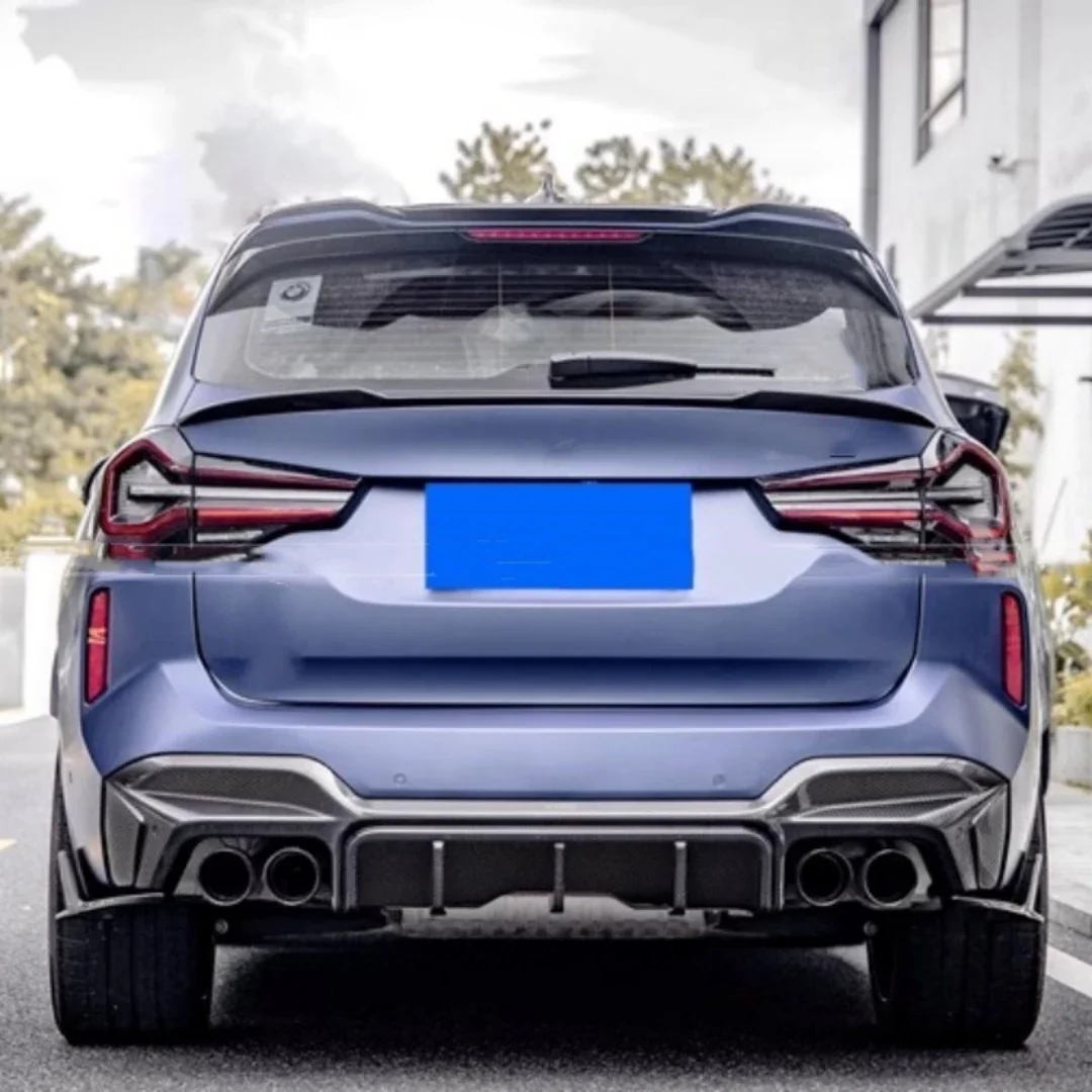 Kit fibra carbono BMW X3M F97 – falda lateral y máscara parrilla - imagen 5