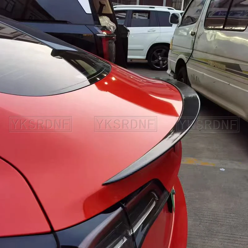 Divisor de alerón trasero para maletero, accesorios de sintonización de alto rendimiento para Tesla Model 3 Y, 2016- 2019, 2020, 2021, 2022, 2023 Air Dam - imagen 2