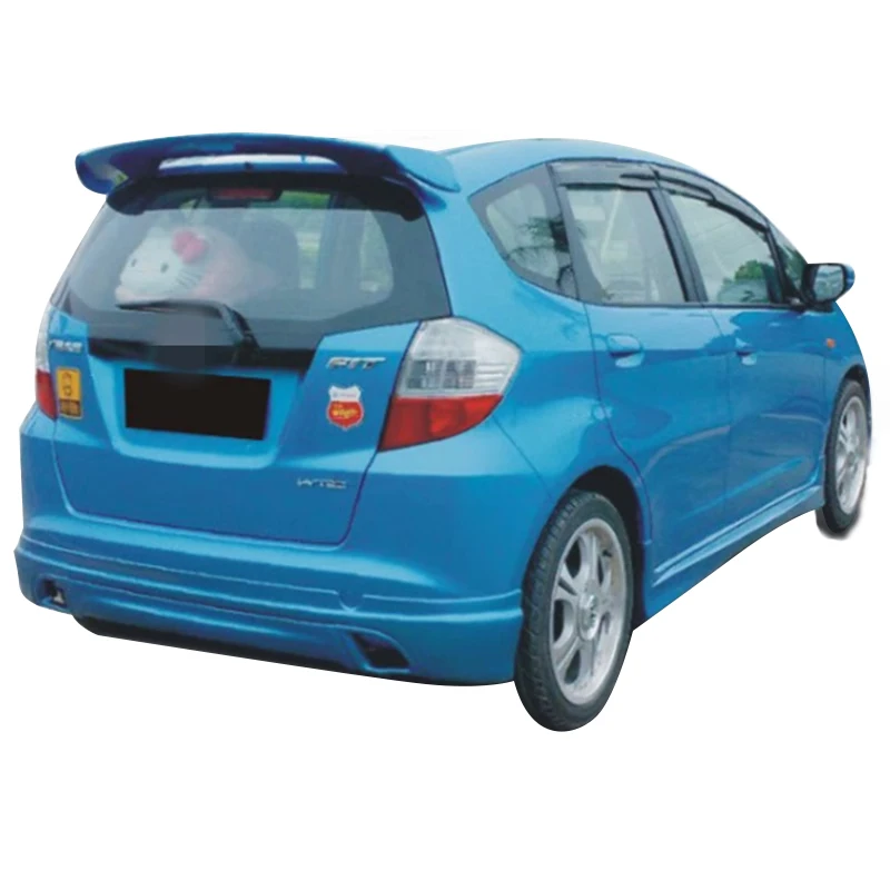 Para Honda Fit 2009-2012 labio delantero labio trasero falda lateral Material ABS salida de fábrica