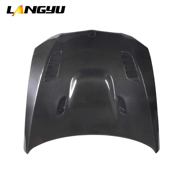 Langyu Capó de fibra de carbono para BMW Serie 3 E92 - imagen 2