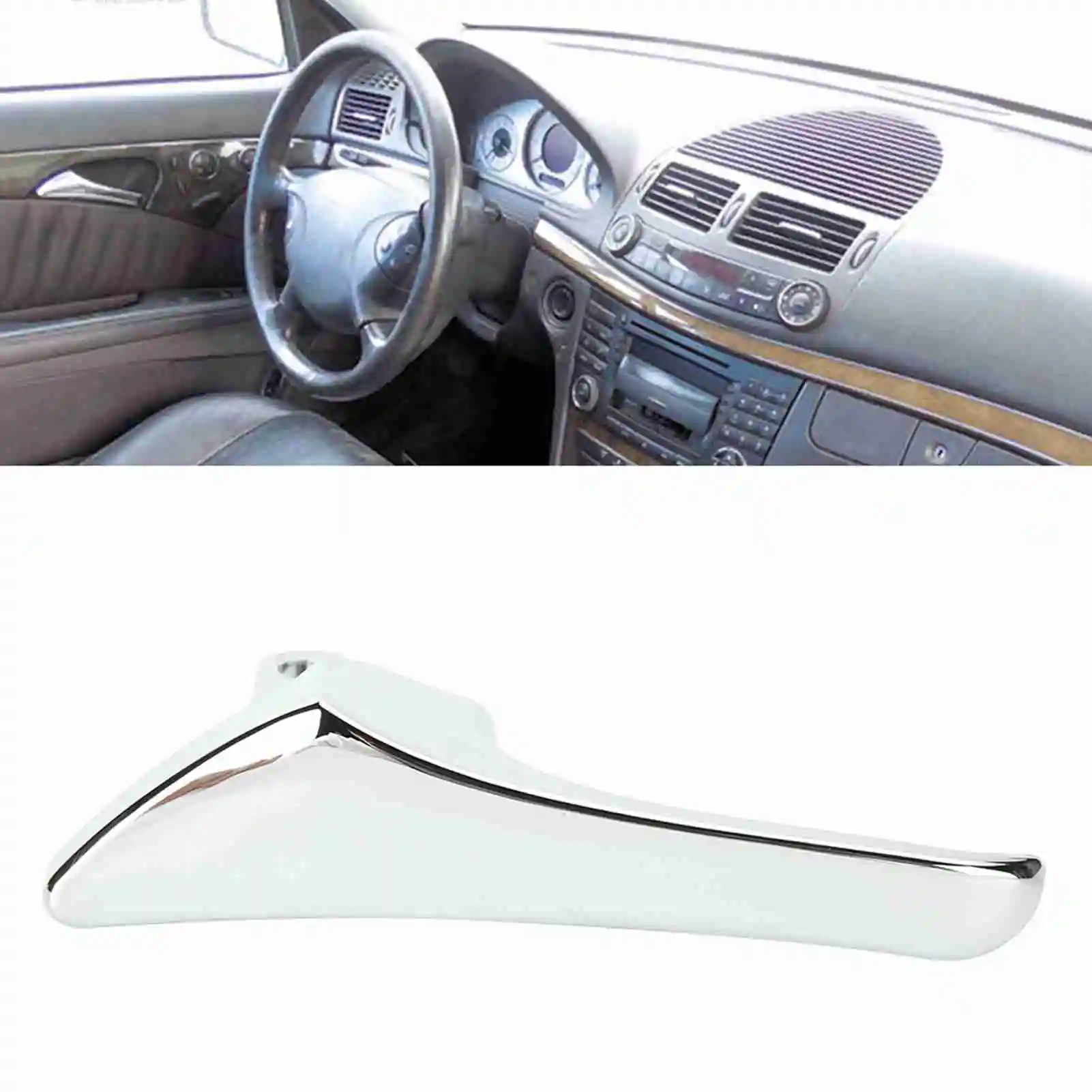 Maneta puerta interior Mercedes-Benz W211 izquierda cromada 2117660124 - imagen 4