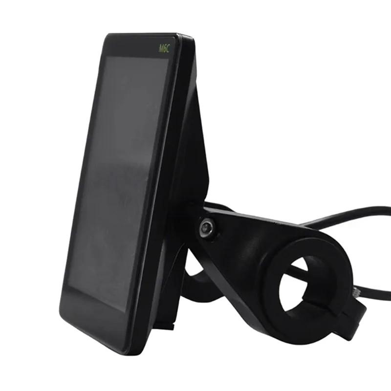 Medidor de pantalla LCD para bicicleta eléctrica AEF3-M6C, 24V-60V, Panel LCD para patinete eléctrico, piezas de pantalla a Color con USB para bicicleta eléctrica de montaña (5PI - imagen 2