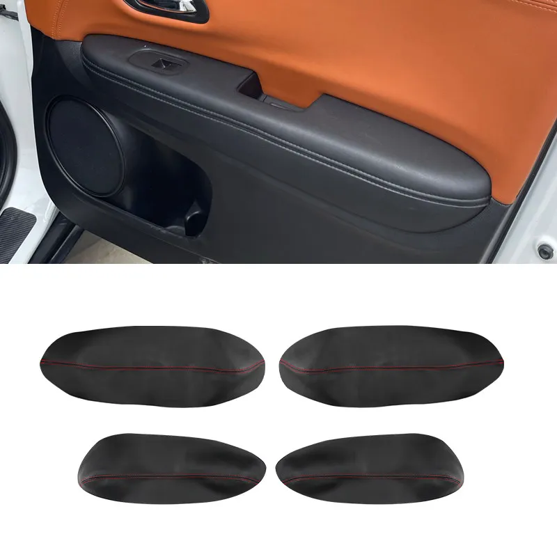 Reposabrazos y manija en cuero microfibra negro - Honda HR-V 2019-2022 - imagen 2
