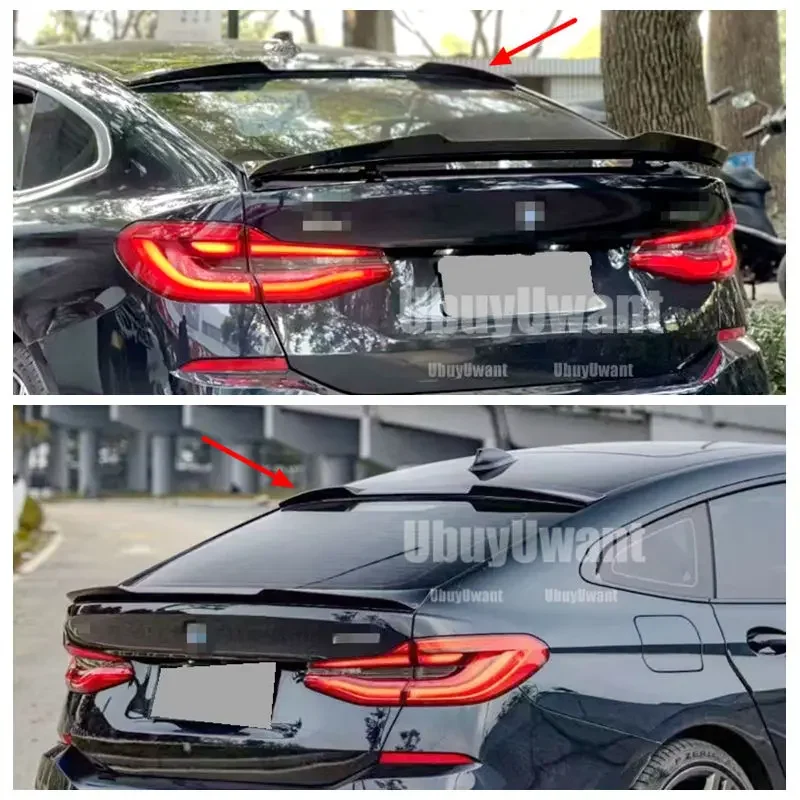 Alerón de techo en fibra de carbono real para BMW Serie 6 GT G32 - imagen 5