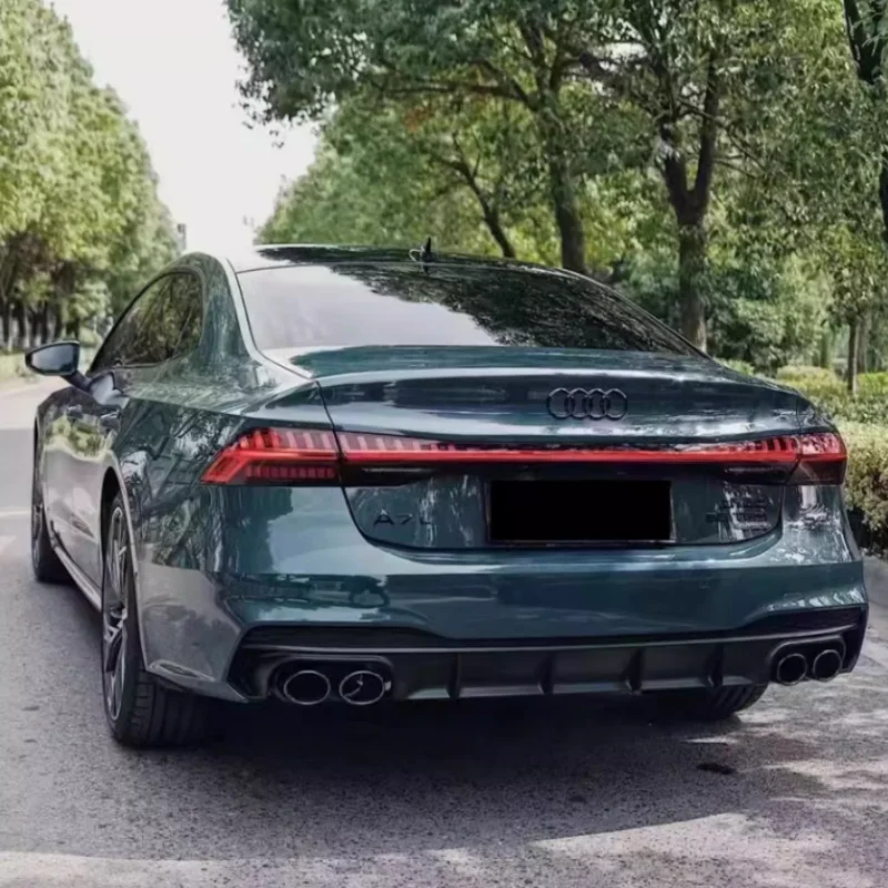 Difusor trasero con salidas de escape para Audi A7/S7 2019-2023 - imagen 2