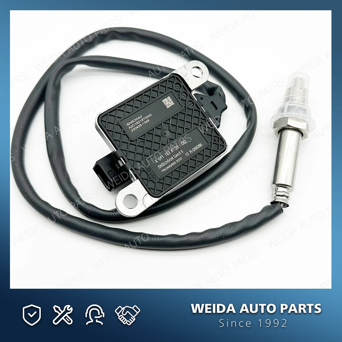 A 0111536128   SNS3042 A 0111536128   A 011 153 61 28 24V Original nuevo Sensor de óxido de nitrógeno Sensor Nox para Mercedes Benz - imagen 5