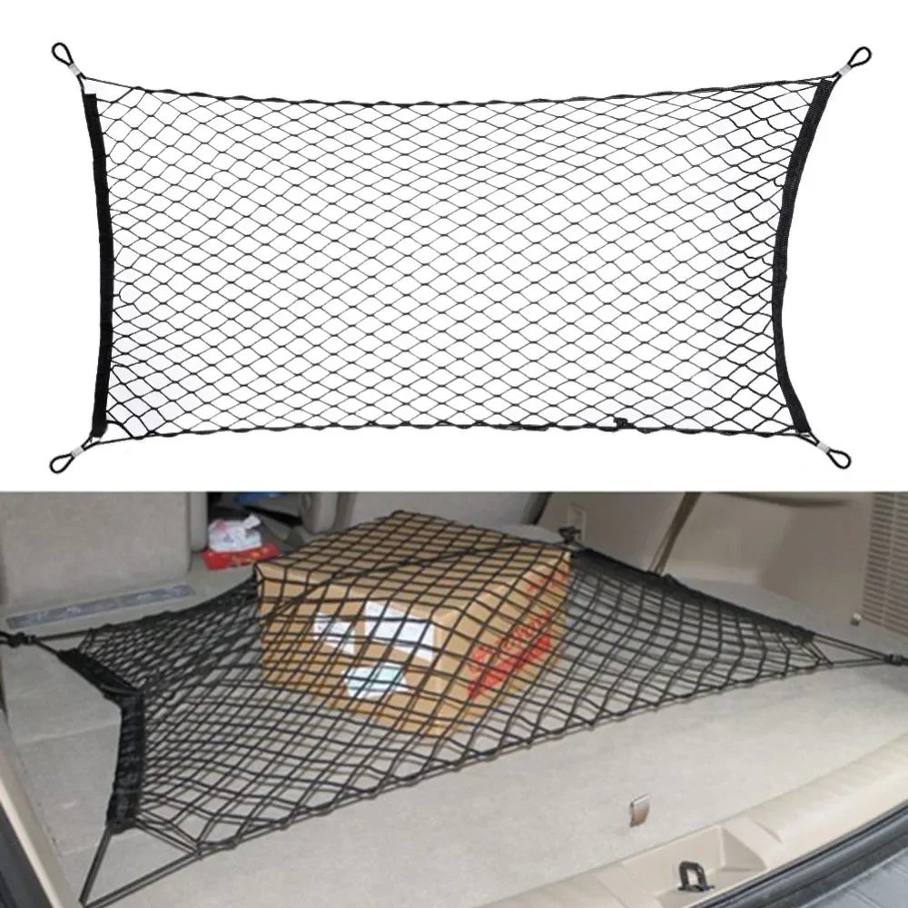 Bolsa de red plana para maletero de coche con sujeción fija - imagen 2