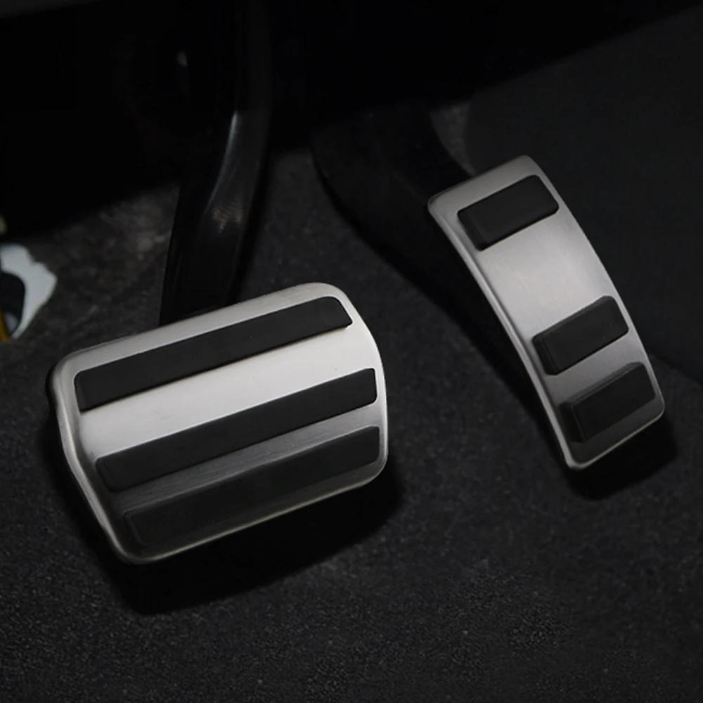 Pedales de freno y acelerador de acero inoxidable Ford Focus 2019-2022 - imagen 4