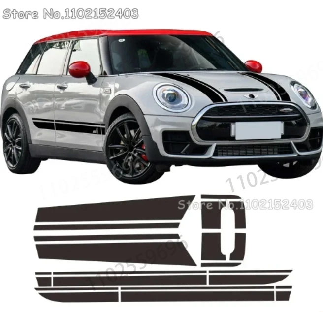Vinilos decorativos de rayas para MINI Clubman JCW F54 ALL4