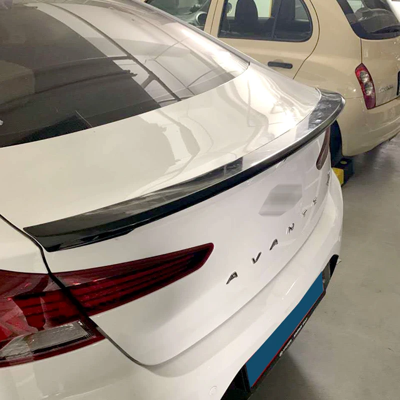Alerón trasero negro para Hyundai Avante 2019