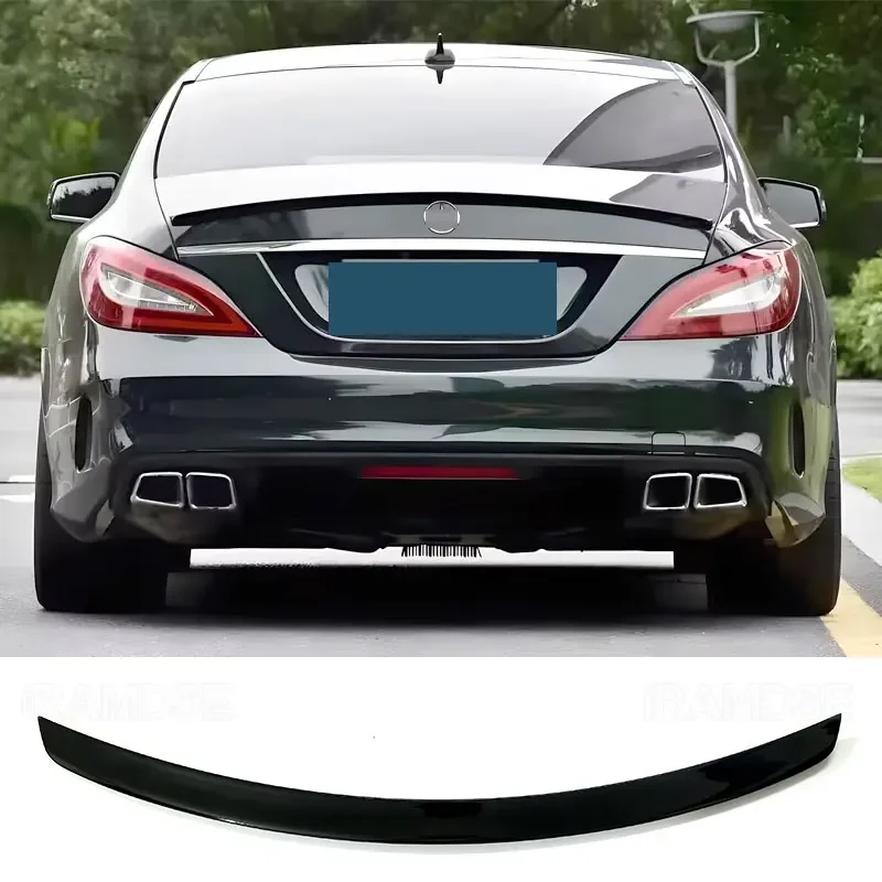 Alerón trasero ABS negro brillante para Mercedes-Benz CLS W218