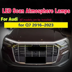 Luces LED DRL antiniebla impermeables para Audi Q7 2016-2023