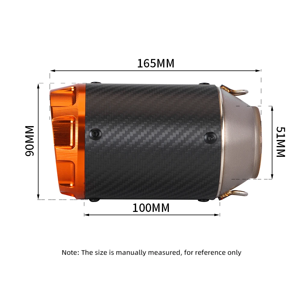 Silenciador Escape Universal GPR-C AustinRacing para Moto Cross y Scooter - imagen 2