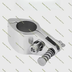 Abrazadera superior para tubo de toldo bimini, acero inoxidable 316