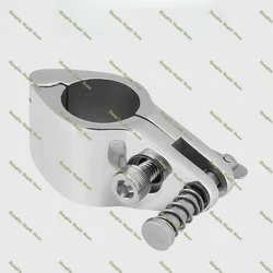 Abrazadera superior para tubo de toldo bimini, acero inoxidable 316