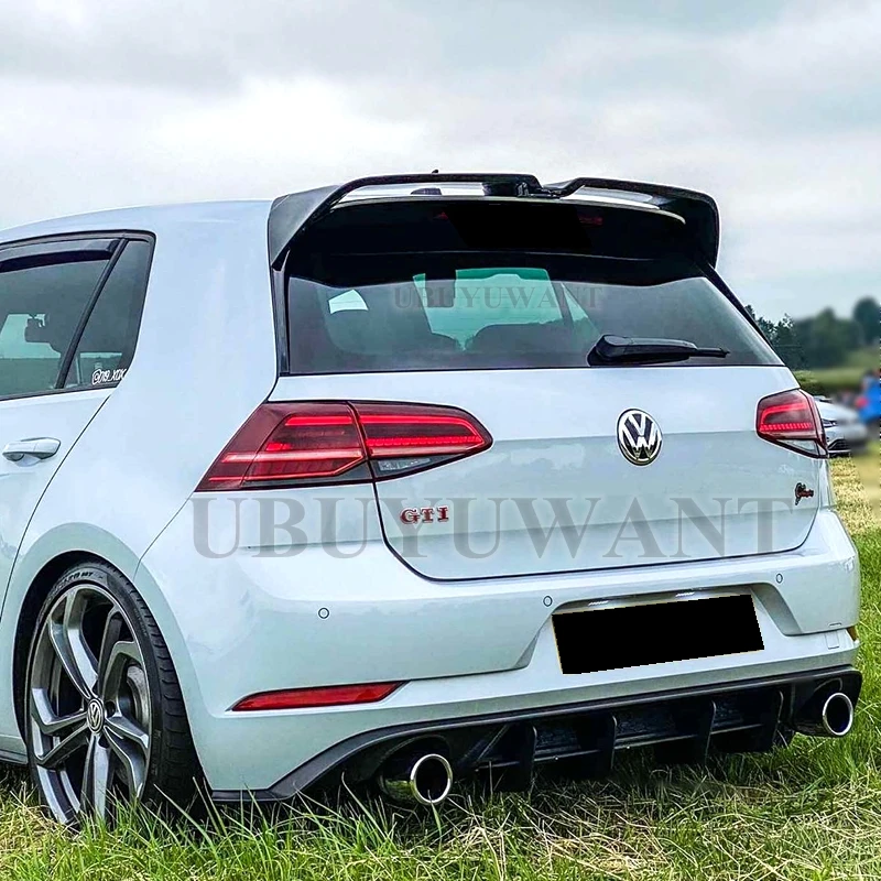 Alerón negro brillante para Volkswagen Golf 7