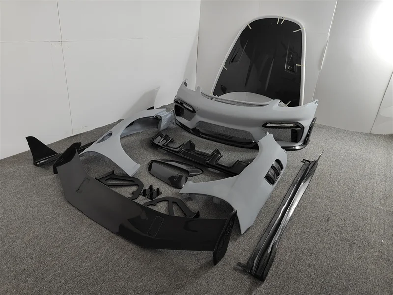 Kit de carrocería GT4RS fibra carbono vista frontal