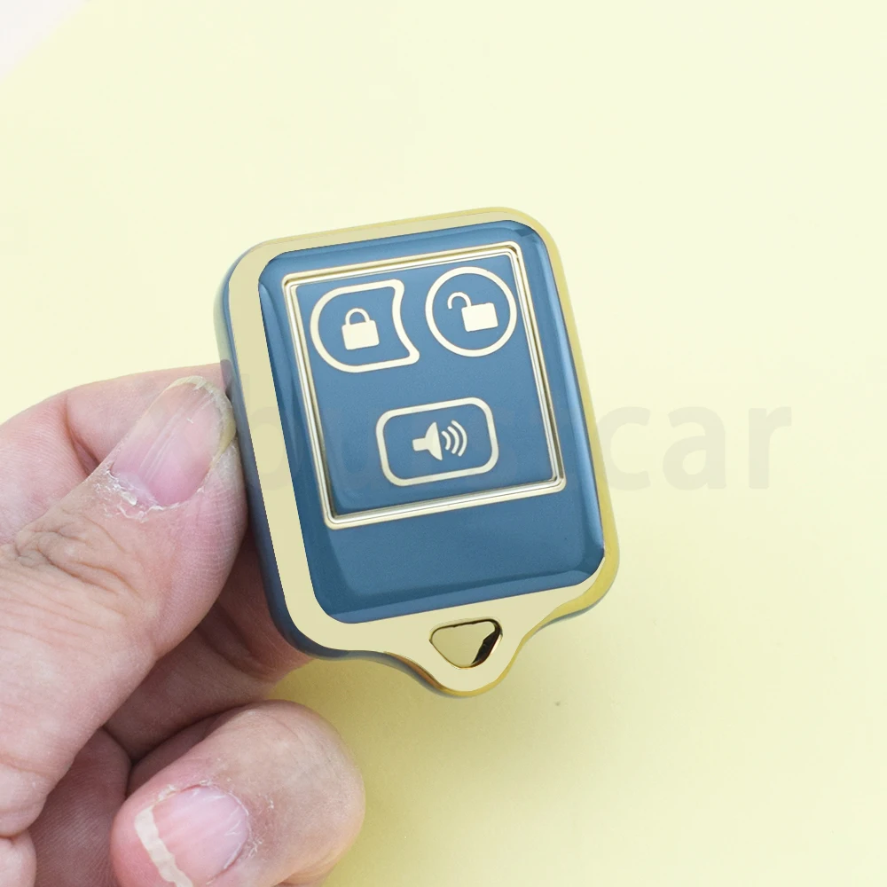 3/4 botones TPU para Ford Explorer Mustang Focus Escape completo Thunderbird Lincoln Transit Town Auto funda para llave remota - imagen 5