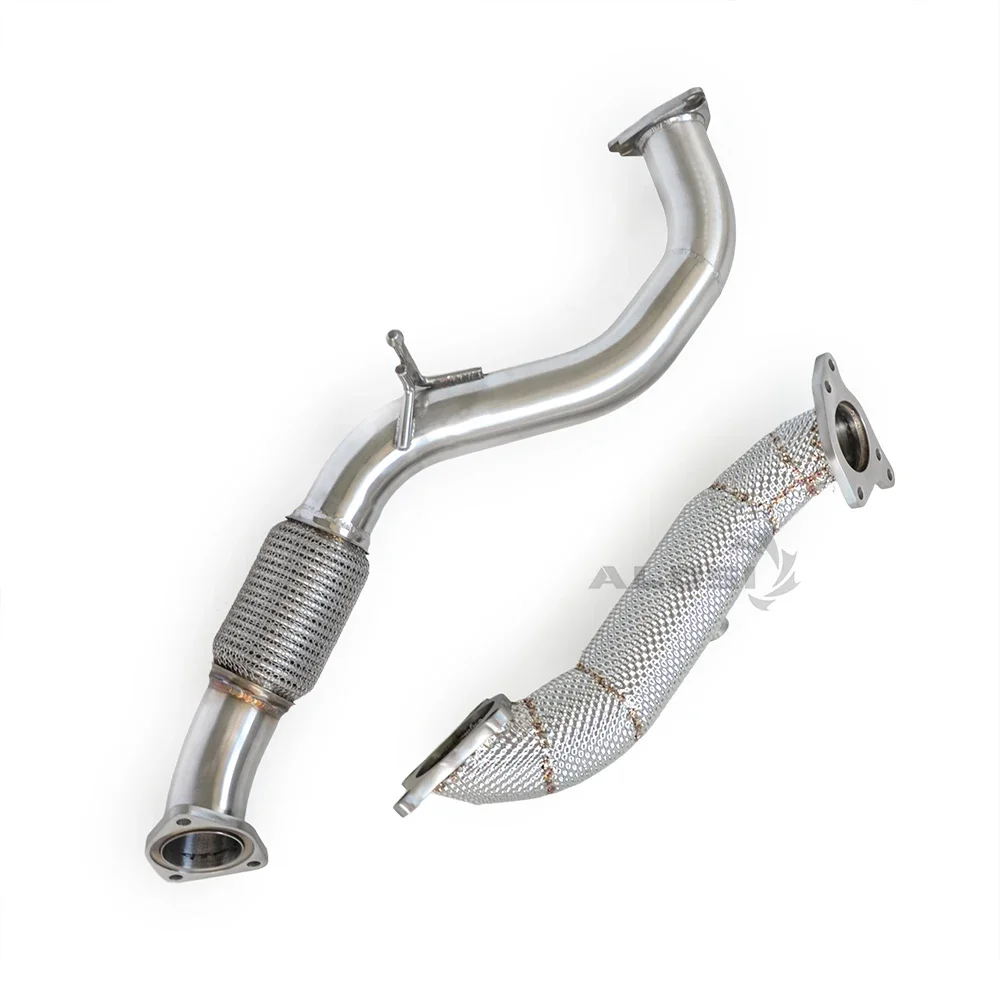 Downpipe Honda Civic X 1.5T 2016-2019 de alto flujo aislado - imagen 2