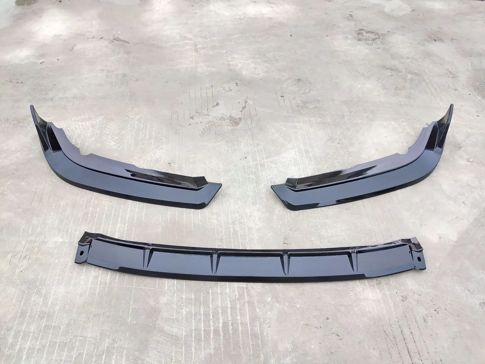 Splitter delantero con acabado efecto carbono para Honda Civic Sedan 2019-2021 - imagen 3
