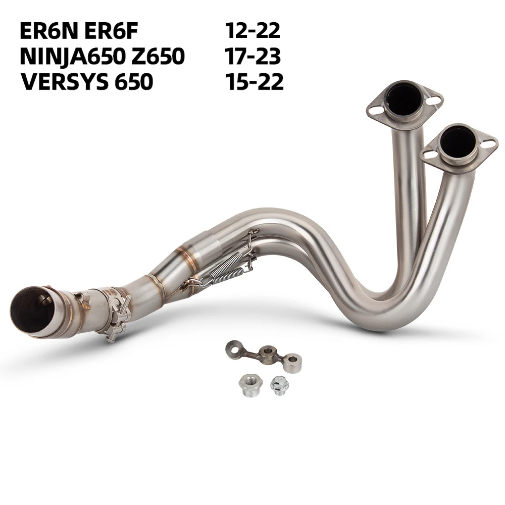 Tubo de escape Ninja 650 / Versys 650 – Acero Inoxidable 51mm - imagen 2