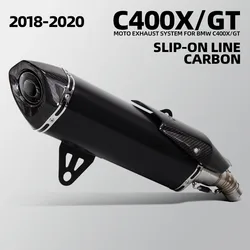 Escape slip-on Deportivo Compatible BMW C400 X GT 2018-2020 con DB Killer
