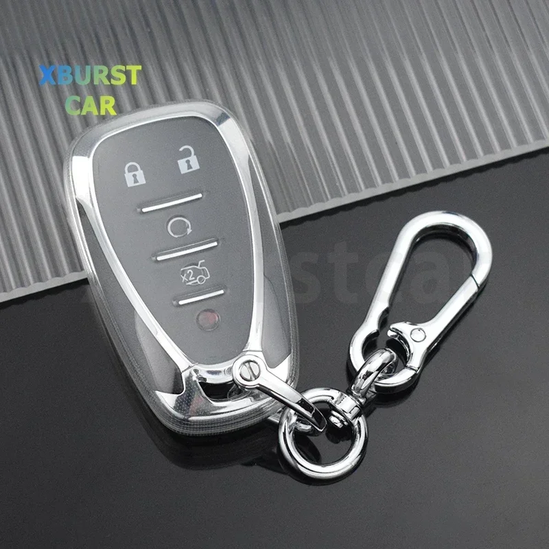 Funda de llave TPU para Chevrolet Camaro, Cruze y Malibu
