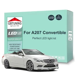 Bombillas LED interiores CANBUS para Mercedes-Benz Clase E A207 Cabrio