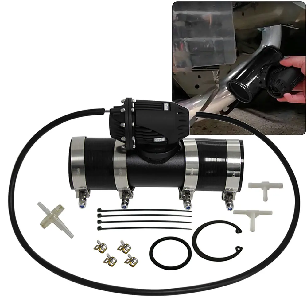 Válvula soplado Turbo ajustable SQV IV – kit brida y mangueras silicona - imagen 3