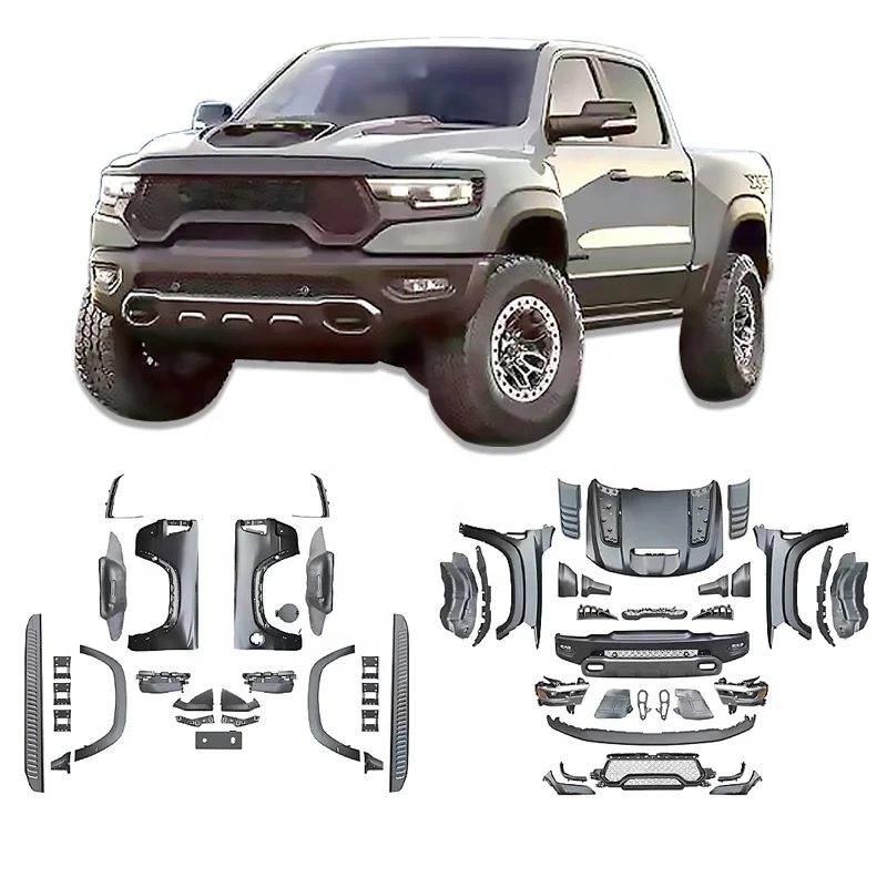 Kit accesorios estilo TRX facelift para Dodge RAM 1500 2019-2023 - imagen 3