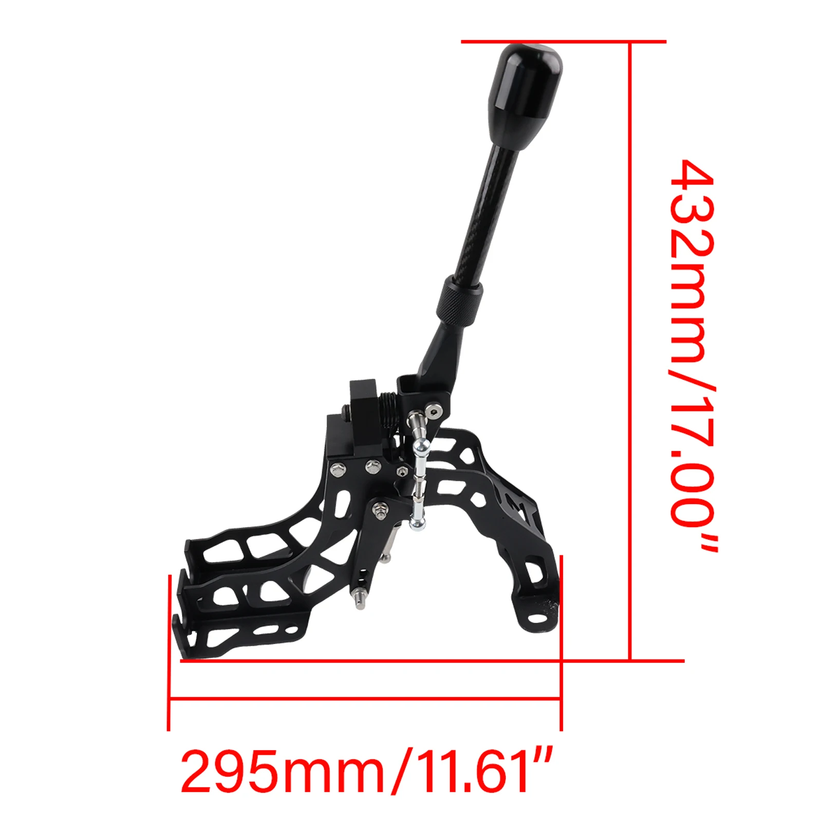 Palanca de cambios corta de aluminio Mitsubishi Lancer EVO IV-VIII - imagen 4